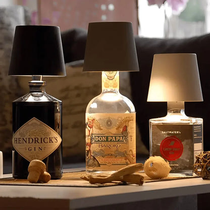 Lámpara de Botella Inalámbrica Luz Vintage Decorativa 💡🍾