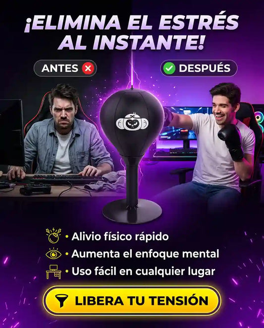 PERA DE BOX| Golpea el estrés y libérate en segundos