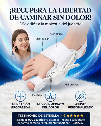 CORRECTOR ORTOPEDICO DE JUANETE