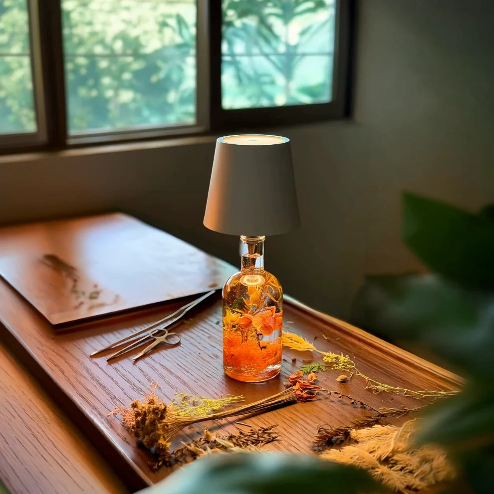 Lámpara de Botella Inalámbrica Luz Vintage Decorativa 💡🍾