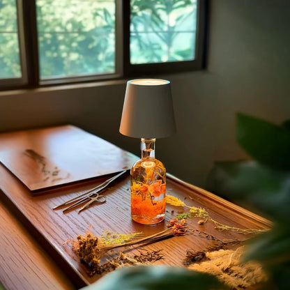Lámpara de Botella Inalámbrica Luz Vintage Decorativa 💡🍾