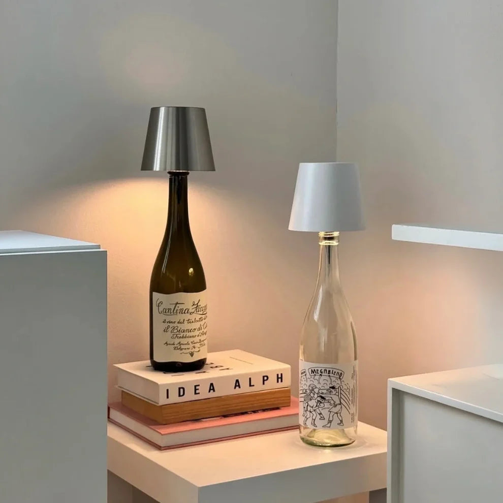 Lámpara de Botella Inalámbrica Luz Vintage Decorativa 💡🍾