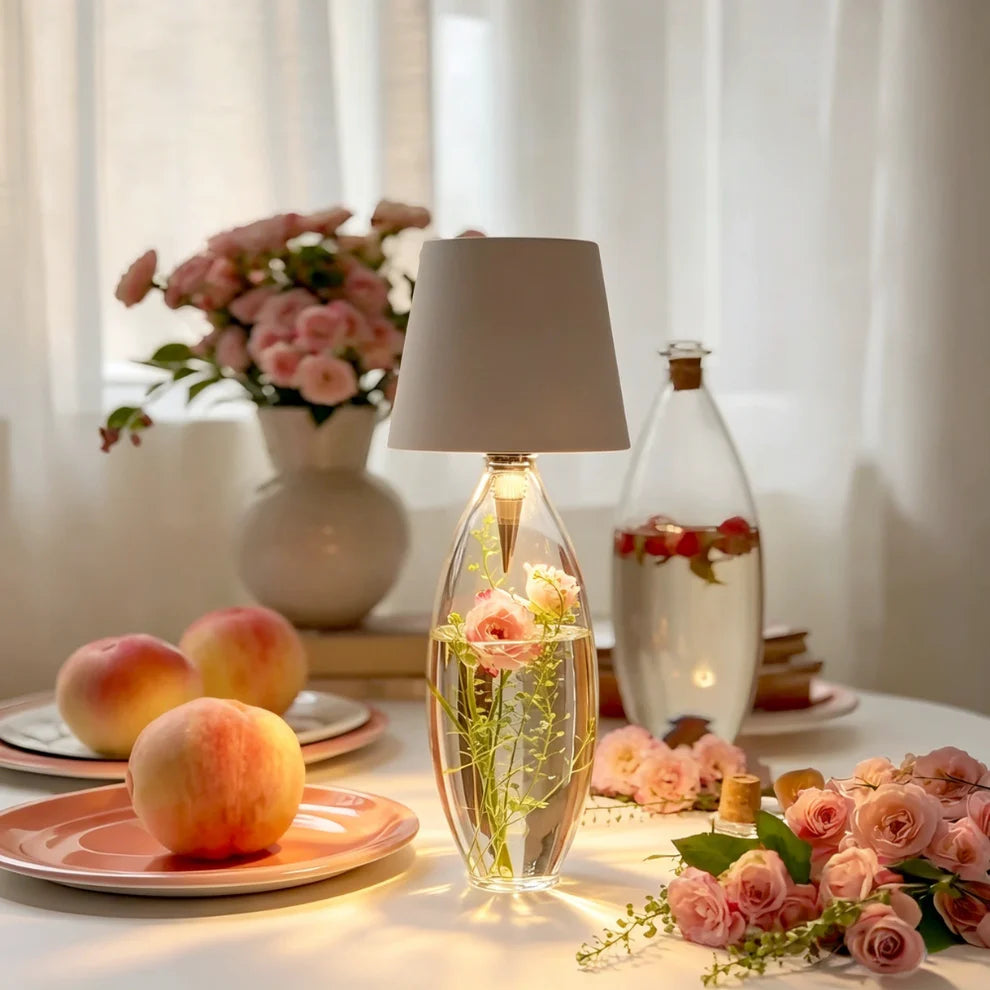 Lámpara de Botella Inalámbrica Luz Vintage Decorativa 💡🍾