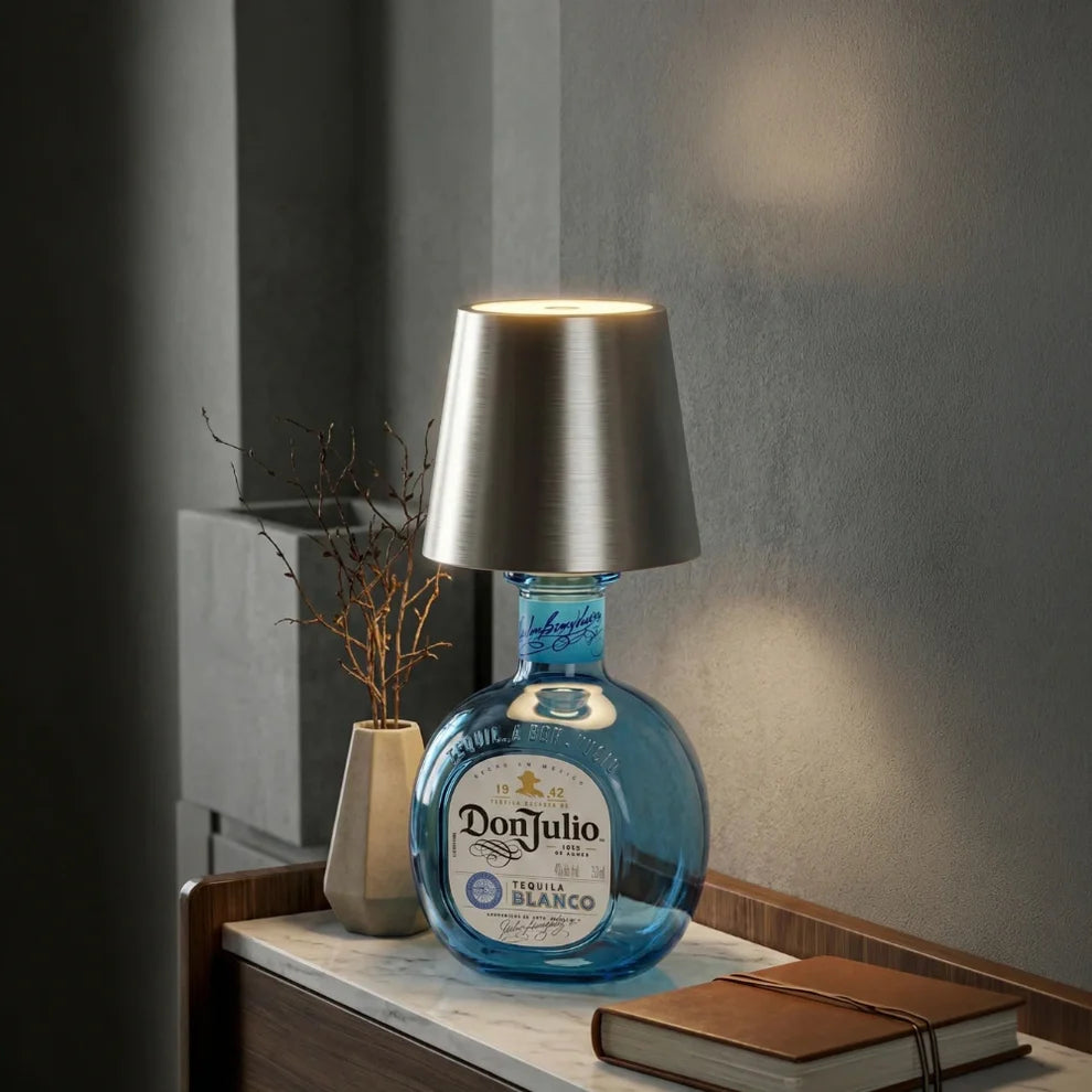Lámpara de Botella Inalámbrica Luz Vintage Decorativa 💡🍾