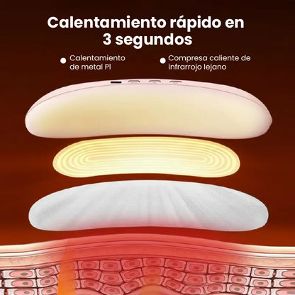🌡️ Cinturón térmico inteligente | Alivio menstrual inmediato