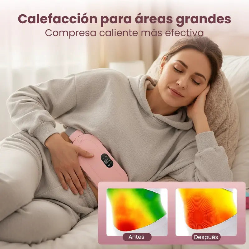 🌡️ Cinturón térmico inteligente | Alivio menstrual inmediato