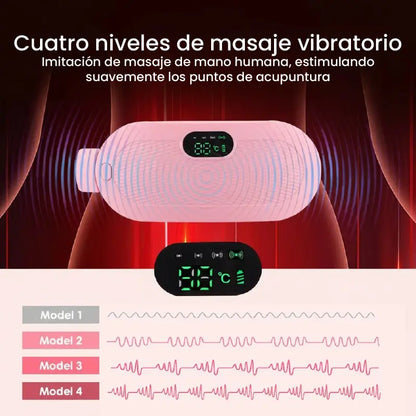 🌡️ Cinturón térmico inteligente | Alivio menstrual inmediato