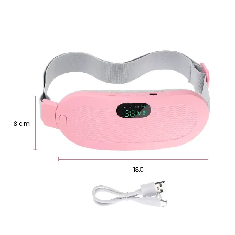 🌡️ Cinturón térmico inteligente | Alivio menstrual inmediato