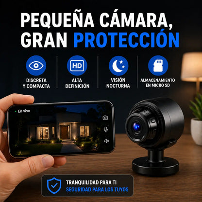 MINI CAMARA DE SEGURIDAD | Tranquilidad en tiempo real