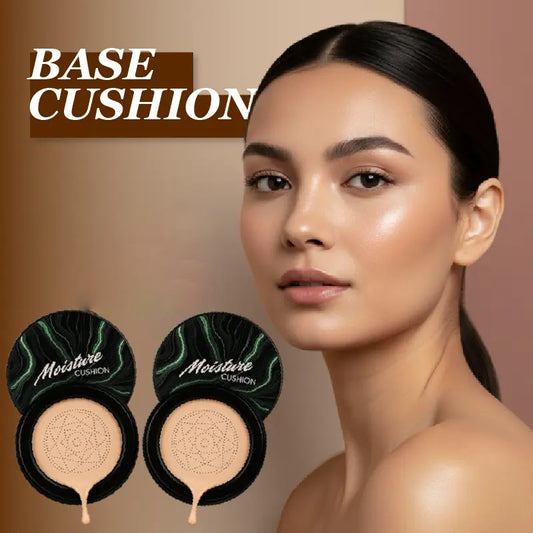 Base Cushion efecto filtro real — Cobertura impecable, piel ligera y luminosa al instante 🌸