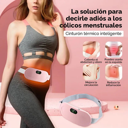 🌡️ Cinturón térmico inteligente | Alivio menstrual inmediato