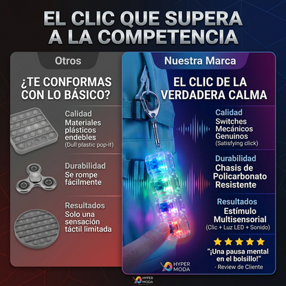 LLAVERO ANTI ESTRES| Reduce la ansiedad al instante